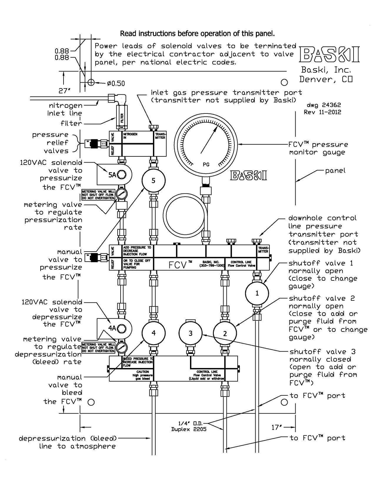 Baski Flow Control Valves, ASR Valves